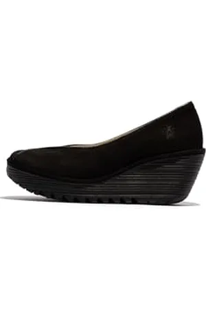Fly London YEIF566FLY, Wedges Donna, Black, 38 EU