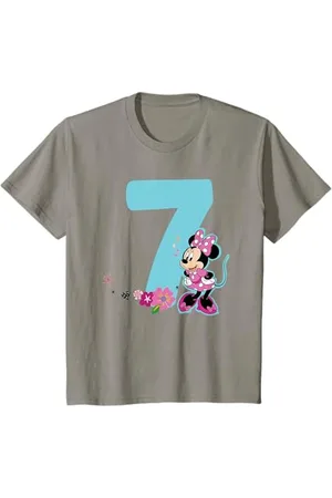Disney Bambino Minnie Mouse 7 Compleanno Maglietta