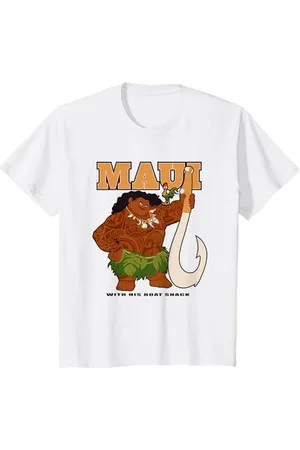 Disney Bambino Moana Maui With Boat Snack Maglietta