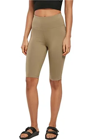 Urban classics Pantaloncini Sportivi Donna, Cotone Biologico, Fitness Leggins per Palestra e Yoga, Disponibili in Diversi Colori, Taglie XS - 5XL