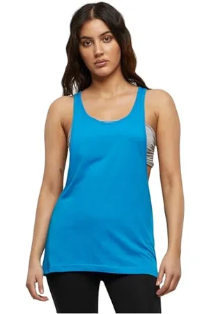 Urban classics Ladies Loose Tanktop, Canotta, Donna, (Turquoise), XS
