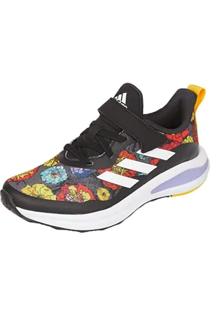 adidas Fortarun El I, Scarpe da Ginnastica, Core Black Ftwr Bianco Bold Gold, 25.5 EU
