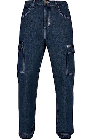 Southpole Denim con Tasche Cargo Jeans, Indigo Raw, W30 Uomo