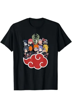 Naruto Shippuden Gruppo Akasuki SD Maglietta