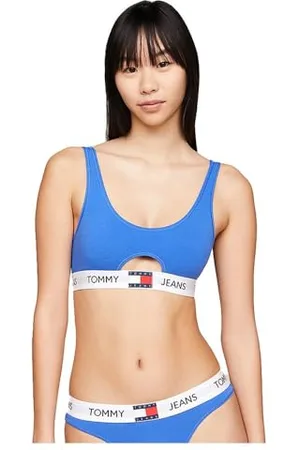 Tommy Hilfiger Bralette Donna Cut-out, (Empire Blue), M