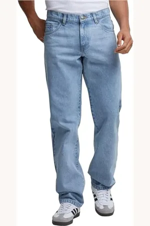 Urban classics Heavy Ounce Straight Fit Jeans, Pantaloni Uomo, New Light Washed