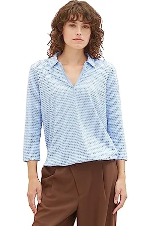 TOM TAILOR Polo da Donna con Fantasia, , XXL