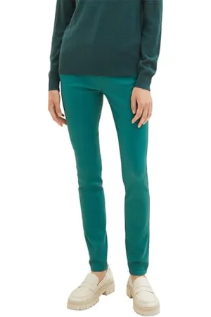 TOM TAILOR 1039037 Alexa Skinny Jeans, 21178-Ever Green, 29W x 30L Donna