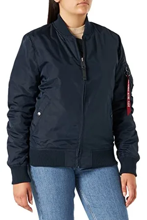 Alpha Industries Ma-1 TT, Giacca Donna, Blu ( 07), Small (Taglia Produttore: Small)
