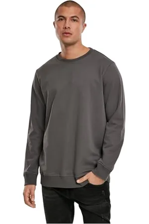 Urban classics Sweatshirt Basic Terry Crew Pullover, Maglione, Uomo, (Dark Shadow), S
