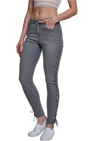 Urban classics Pantaloni skinny da donna in denim Jeans skinny da Donna, (Grey 00111), 42