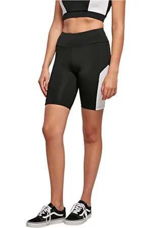 Urban classics Pantaloncini Sportivi Donna, Pantaloncini Ciclismo Donna, Fitness, Palestra e Yoga, Disponibili in Diversi Colori, Taglie XS - 5XL