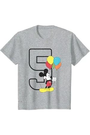 Disney Bambino Mickey Mouse 5 Compleanno Maglietta