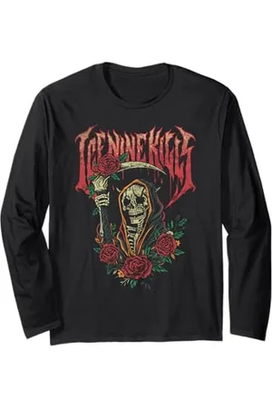 Ice Nine Kills – Grim Reaper Tattoo Maglia a Manica