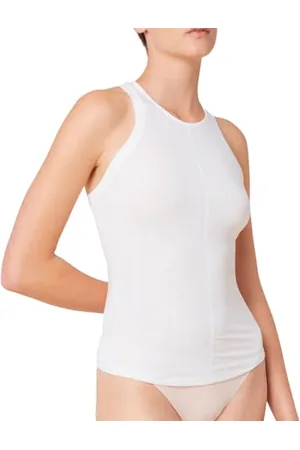 Triumph Donna Beauty Layers Top SSL 02 X, Pajama Top, White, XS