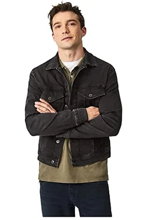 Pepe Jeans Pinner, Giacca in jeans Uomo, (Denim-XD6), S