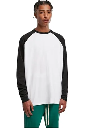 Urban classics Organic-Maglia A Maniche Lunghe Raglan Oversize T-Shirt, , XXL Uomo