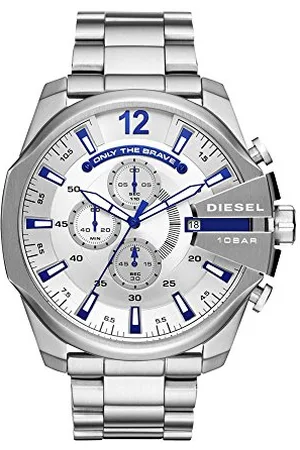 Diesel Orologio Cronografo Quarzo Uomo con Cinturino in Acciaio Inox DZ4477