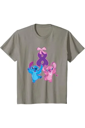 Disney Bambino Lilo and Stitch 8 Compleanno Maglietta
