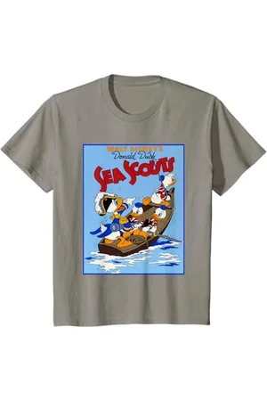 Disney Bambino Donald Duck Sea Scput Poster Maglietta