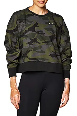 Nike Dri Get Fit FPp2 Cam Maglia di Tuta, , L Regular Donna