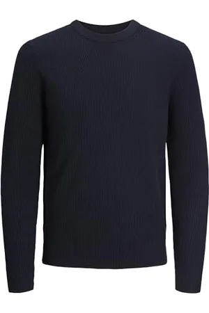 JACK & JONES Jjeperfect Knit Crew Neck SN Maglione Lavorato a Maglia, , S Uomo