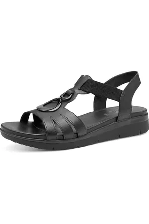 Jana Damen Flache Sandale Vegan, Bassi Donna, , 36 EU