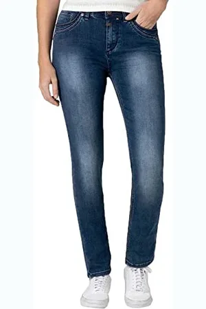 Timezone Slim Tahila Womenshape Jeans, (Bright Blue Wash 3151), 44 IT (30W/30L) Donna