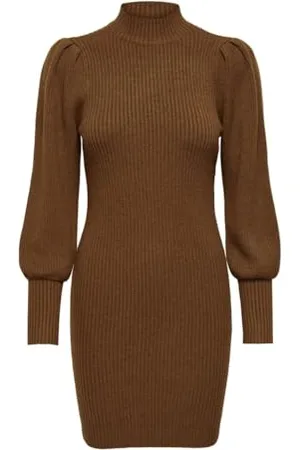 ONLY Onlkatia L/S Dress Knt Noos Vestito, , 3XL Donna