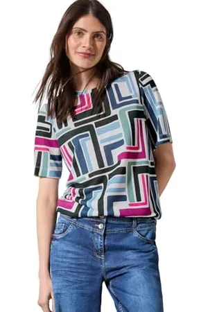 CECIL B323104 T-Shirt, , XXL Donna