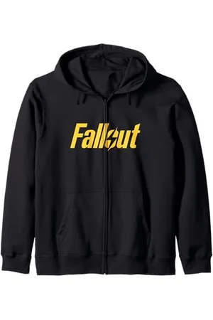 Fallout TV Series Logo del Fulmine Giallo Felpa con Cappuccio