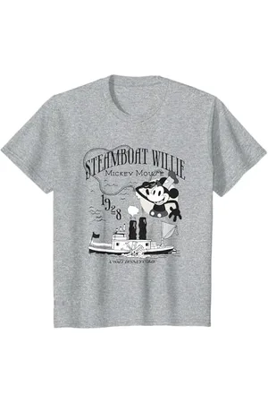 Disney Bambino Mickey Mouse Steamboat Willie Maglietta