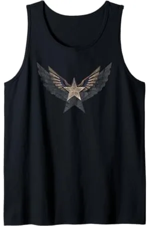 Marvel Captain America Wings Star Brave New World Canotta