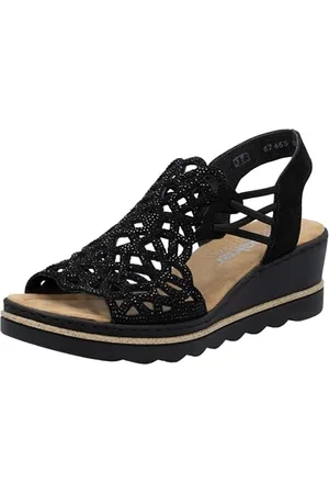 Rieker 67465, Sandali con Zeppa Donna, , 38 EU