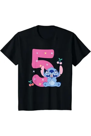 Disney Bambino Lilo & Stitch 5 Compleanno Maglietta