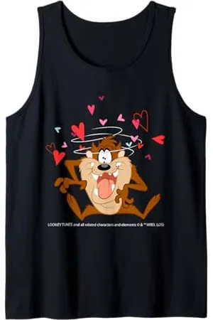 LOONEY TUNES Taz Spinning Hearts Fun Canotta