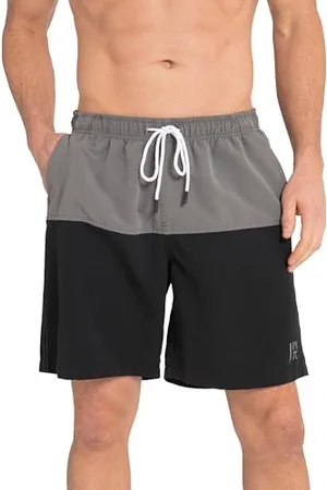 JP 1880 Costume da Bagno a Contrasto Pantaloncini, , XL Uomo
