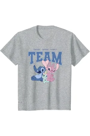 Disney Bambino Lilo & Stitch Ohana Means Family Team Maglietta