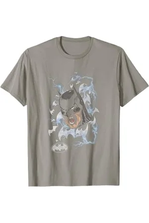 DC Comics Originals Batman Shouts Lightning Bats Maglietta