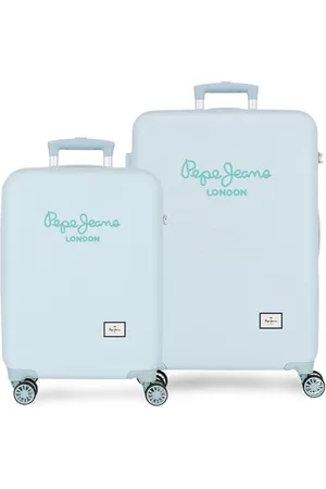 Pepe Jeans Dalma - blu 55/70 cm, rigido 6 kg, chiusura TSA ABS, 6 kg, 115 L, by Joumma Bags, blu, Taglia unica