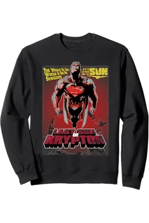 DC Comics Originals Superman Ultimo Figlio Krypton Jim Lee Propaganda Retrò Vintage Felpa