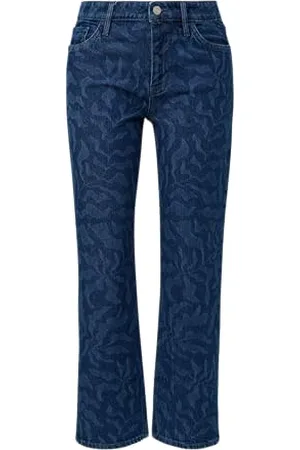 QS by s.Oliver 2143851 Jeans Pantaloni Karolin Straight Leg, , 52 Donna
