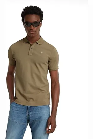 G-Star Uomo Dunda Slim Polo, (ensis green D11595-5864-6057), M