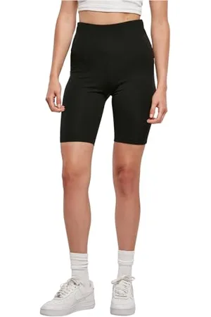 Urban classics Pantaloncini Sportivi Donna, Cotone Biologico, Fitness Leggins per Palestra e Yoga, Disponibili in Diversi Colori, Taglie XS - 5XL