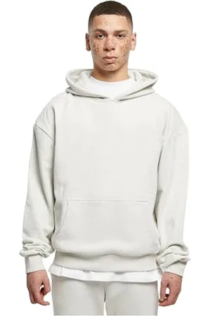 Urban classics Ultra Heavy Hoody, Felpa con Cappuccio, Uomo, (Lightgrey), L