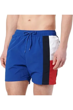 Tommy Hilfiger Uomo Pantaloncino da Bagno Medium Drawstring con Coulisse, Blu (Wedge ), XXL