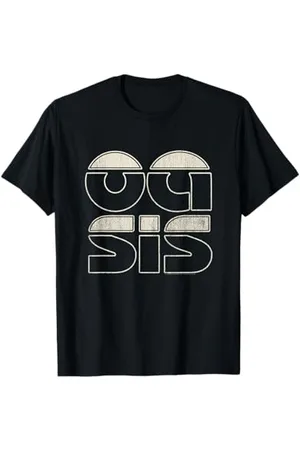 Oasis – Stacked Logo Maglietta