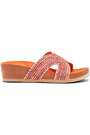 Gioseppo Sandali in Rafia con Zeppa Pacific