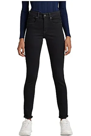 G-Star Donna Lhana Skinny Jeans, (pitch black D19079-B964-A810), 29W / 34L