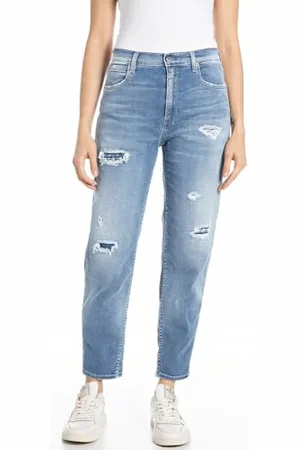 Replay Jeans da donna elasticizzati, blu (Medium Blue 009), 30W / 30L